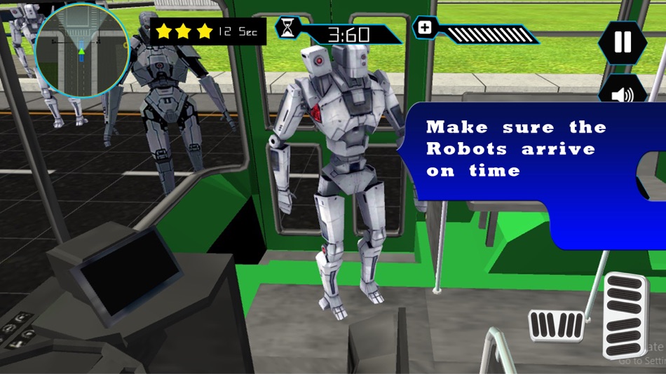 #3. Robot Passengers City Bus (iOS) 由: Mobitsolutions