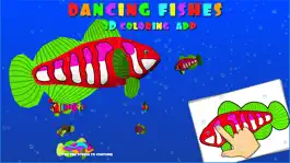 Game screenshot Dancing fishes. 3D Coloring App hack