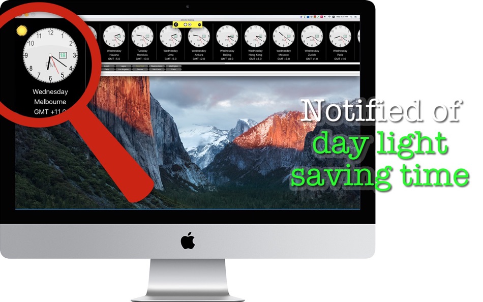 #4. aClocks Desktop (macOS) 由: Tomoyuki Okawa