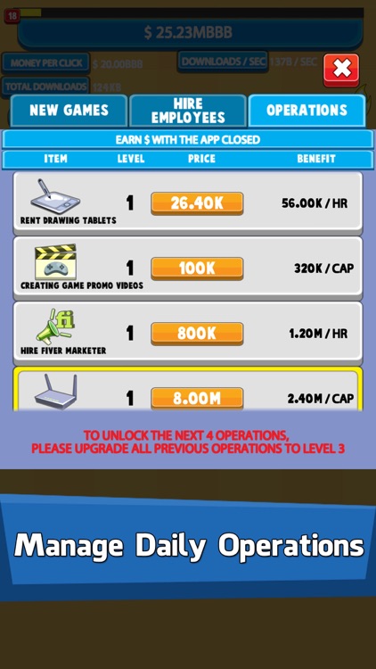 Video Game Tycoon -Idle Dev Story & Clicker Studio screenshot-3