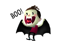 Vampire stickers by meltem