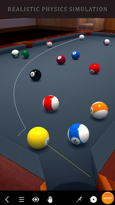 Pool Break 3D Billiards 8 Ball, 9 Ball, Snooker Screenshot