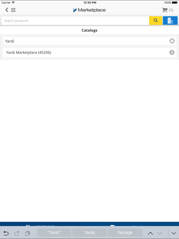 Yardi Marketplace iPad screenshot 5 - Business app