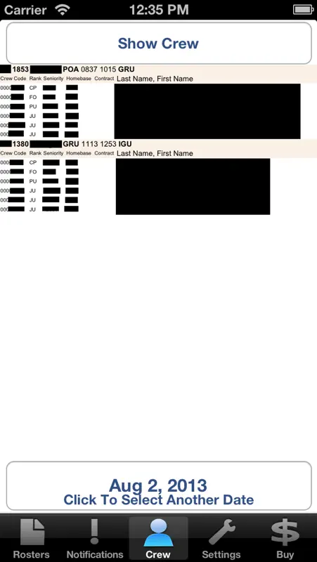 CrewLink Manager screenshot 4 of 5