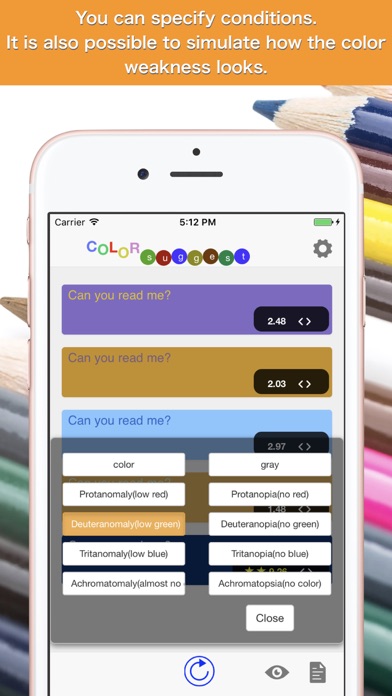Color Suggest - Easy-to-see color combinations screenshot 2