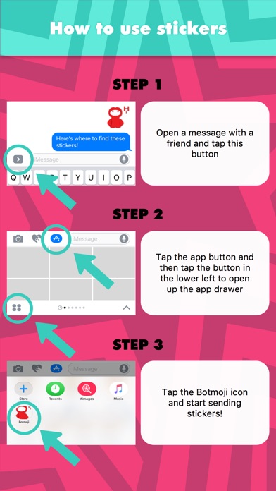 Moe Lwin HtaikによるBotmojiステッカーのスクリーンショット2 Moe Lwin HtaikによるBotmojiステッカーのスクリーンショット2