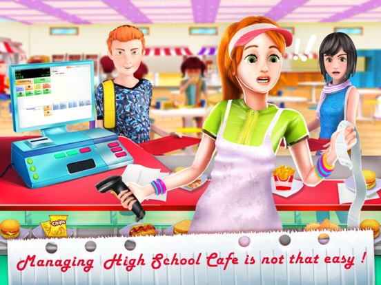 Screenshot #4 pour High School Cafe Manager
