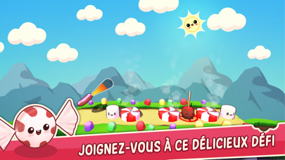 Screenshot #1 pour Candy World Quest: Donut Toss Challenge