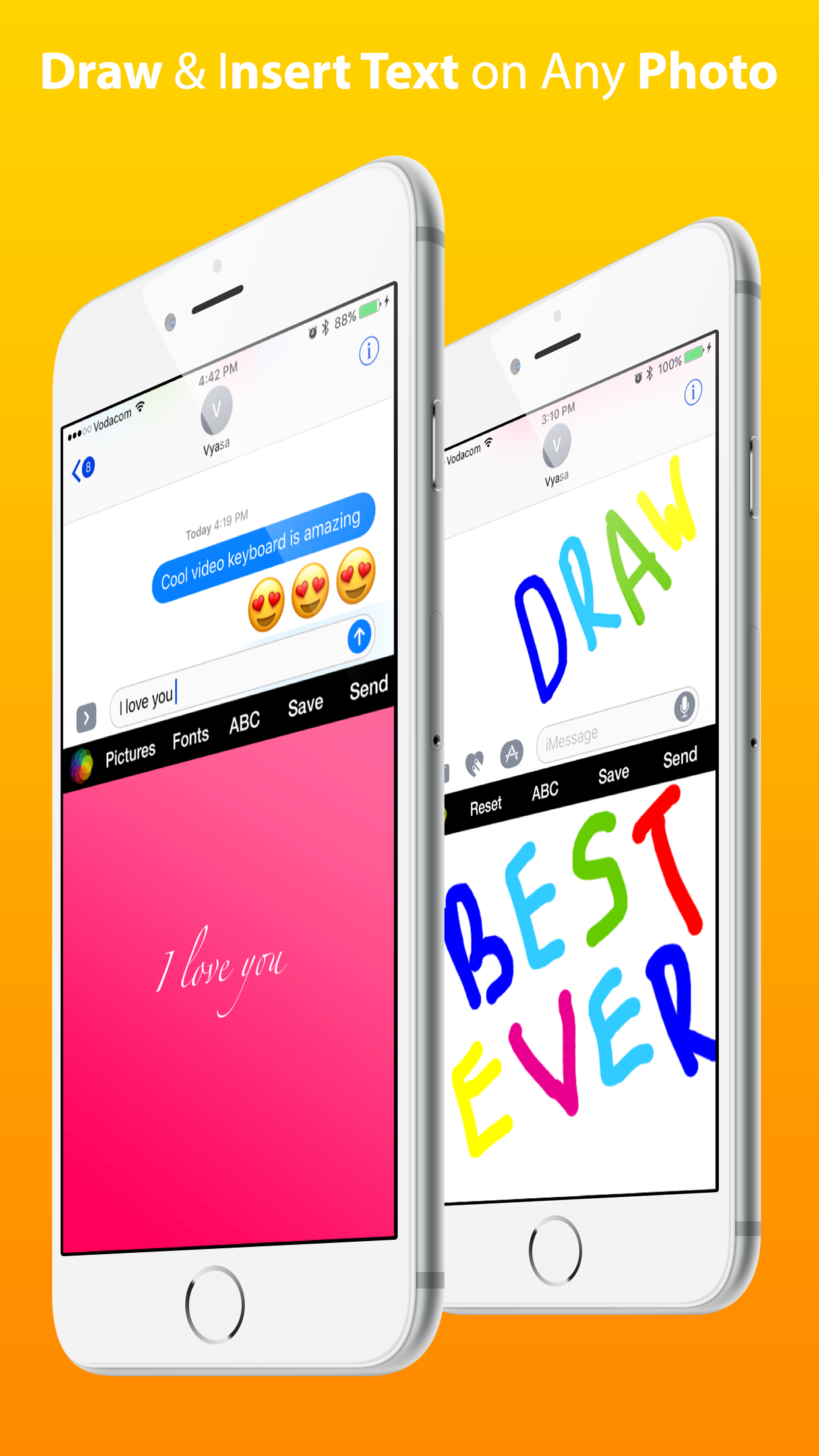 Cool Video Keyboard - Custom Emoji & Rainbow Theme screenshot 4