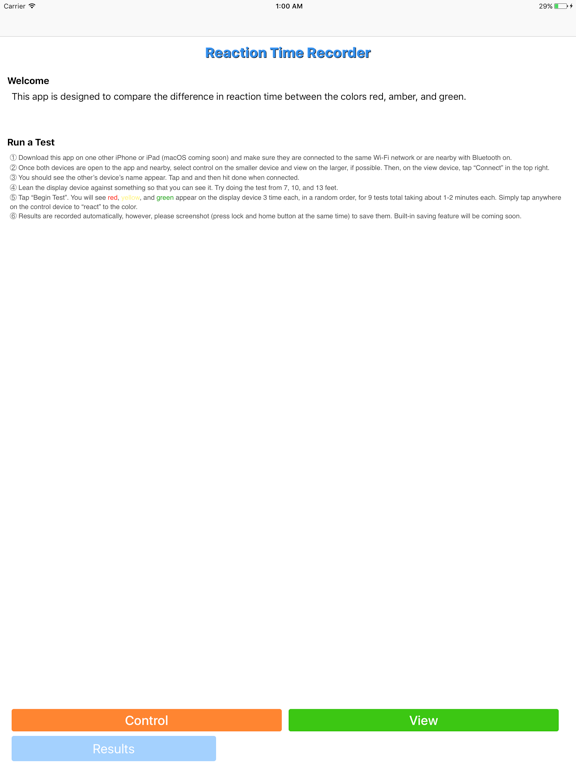 App screenshot