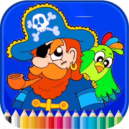 Pirate Coloring Book Activities For Kids IPhone App Pirate Coloring Book Activities For Kids IPhone App