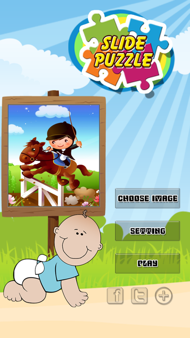 Kids Slide Puzzle - Trò Chơi Ghép Hình Cute Cho Béのおすすめ画像1