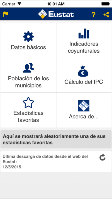 EustatAPP Screenshot