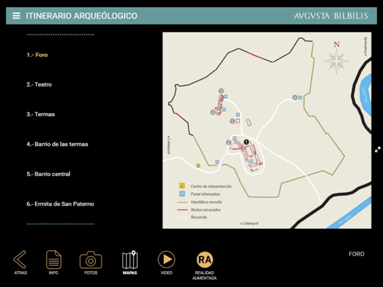 Screenshot #6 pour GUÍA DE AUGUSTA BILBILIS