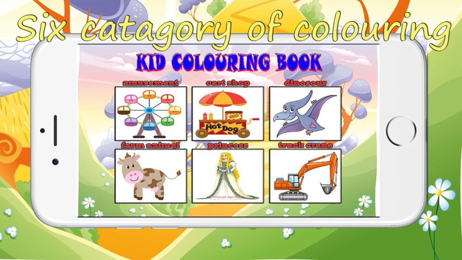 dinosaur and princess colouring book for kids - 1.0.2 - (iOS)