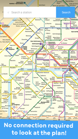 Metro Paris - offline maps screenshot