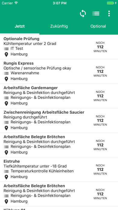 HACCP24.com app screenshot