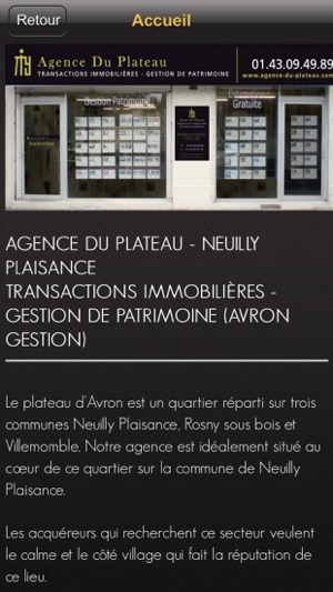 Agence du Plateau - Avron Gestion(圖3)-速報App