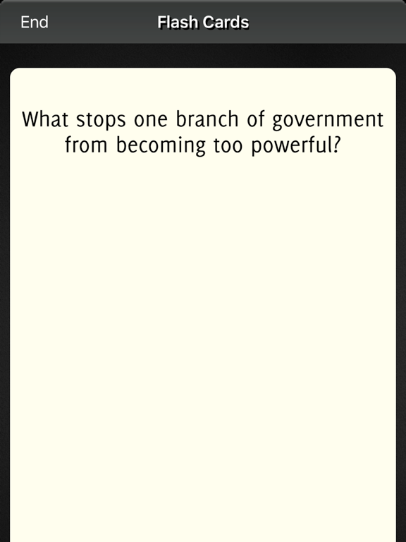US citizenship 2017 - All The Questions iPad screenshot