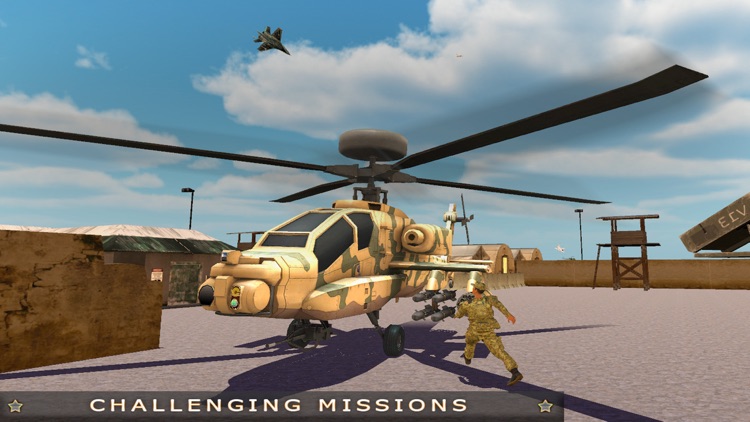 US Army Air Force Dog Fight Combat: 3D Flying Game screenshot-3