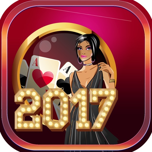 Welcome to 2017 Casino - Happy New Year Icon