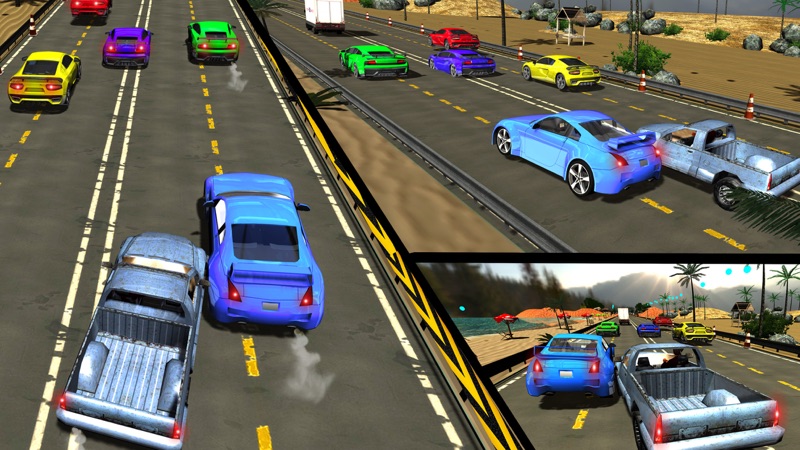 VR Carretera Racing Conductor de coche screenshot 1
