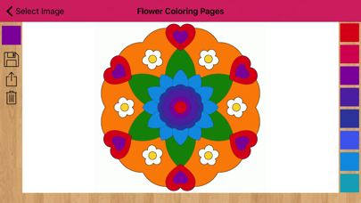 How to cancel & delete Flower Coloring Pages - Mandala Flower from iphone & ipad 2