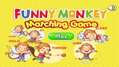 Monkey Matching : Remember Learning Game For Kid screenshot 1