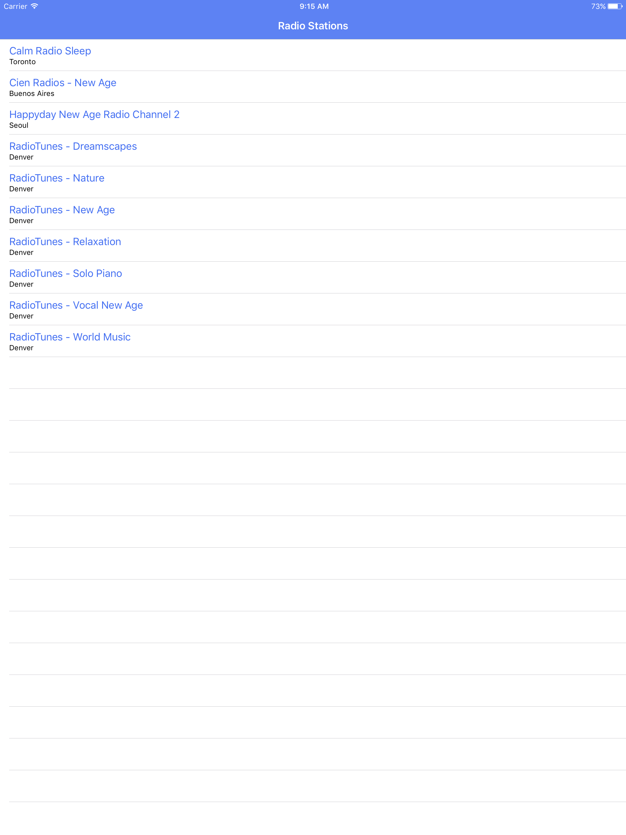 Radio Channel New Age FM Online Streaming screenshot 3