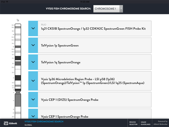Screenshot #4 pour Abbott FISH Chromosome Search