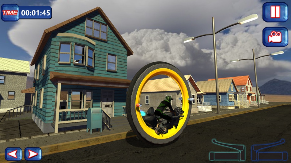 #1. Monowheel Stunts Simulator (iOS) Podle: Aqeel Anjum
