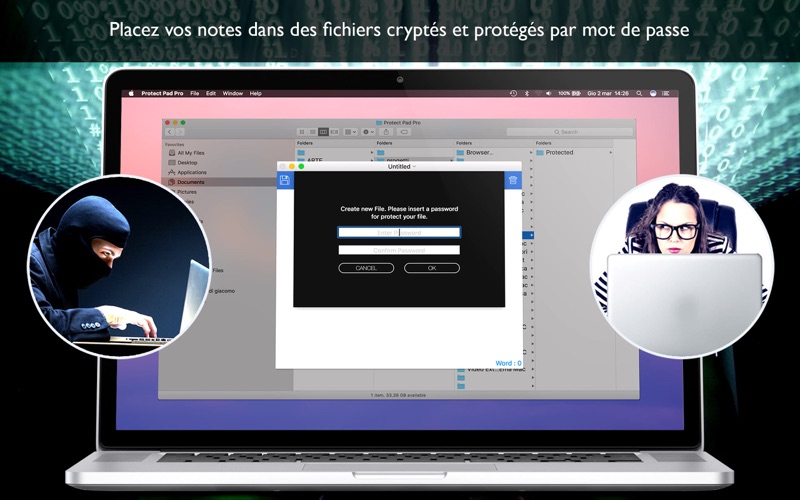 Screenshot #1 pour Protect Pad - Protéger notes