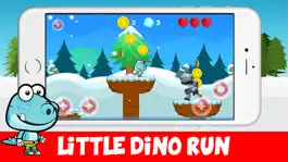 Game screenshot Little Dino Run - Snow Monster Adventure apk