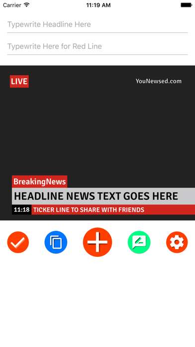 Screenshot #2 pour YouNewsed - Write Your Own Headline News Meme
