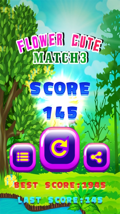 Flower Cute Match 3 - Lovely Blossom Games screenshot-4