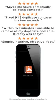 contactclean - address book cleanup & repair iphone screenshot 1