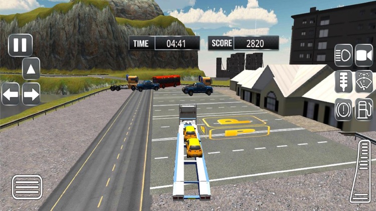 Real Car Transporter Truck Sim