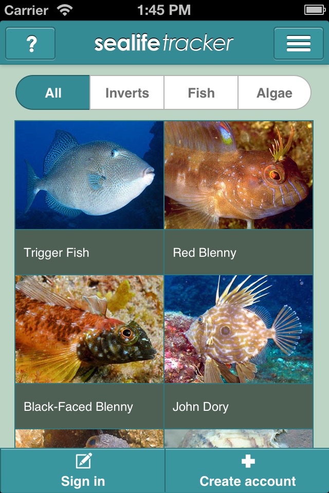 Sealife Tracker screenshot 2