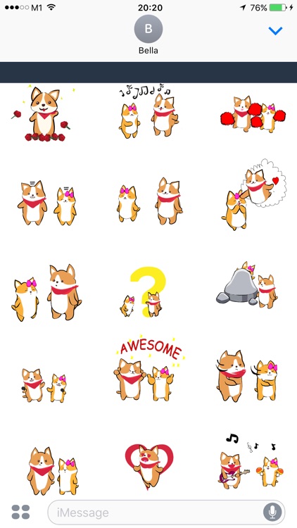 Animated Corgi Love Story