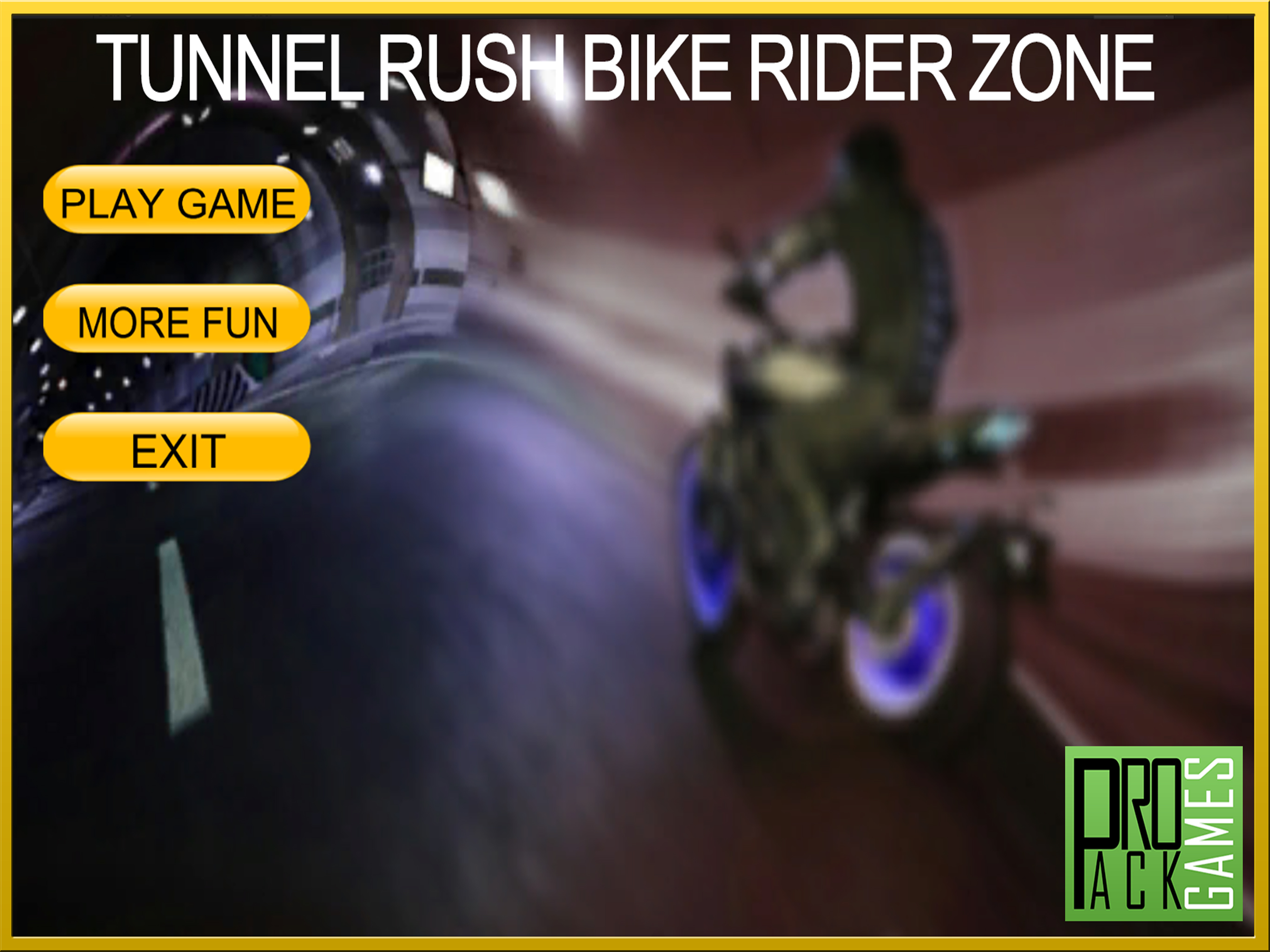 Tunnel Rush Motor Bike Rider Wrong Way Dander Zone screenshot 9