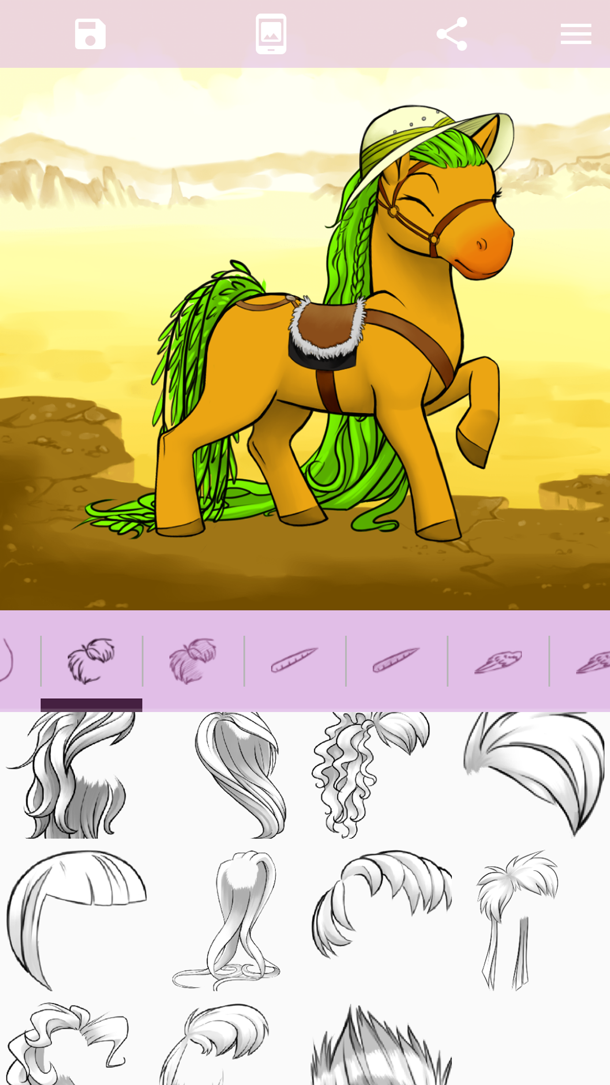 Avatar Maker: Pony 2 screenshot 3