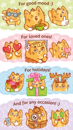 貓貼紙 for iMessage!(圖5)-速報App