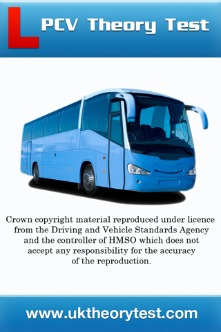 UK PCV Theory Test - náhled