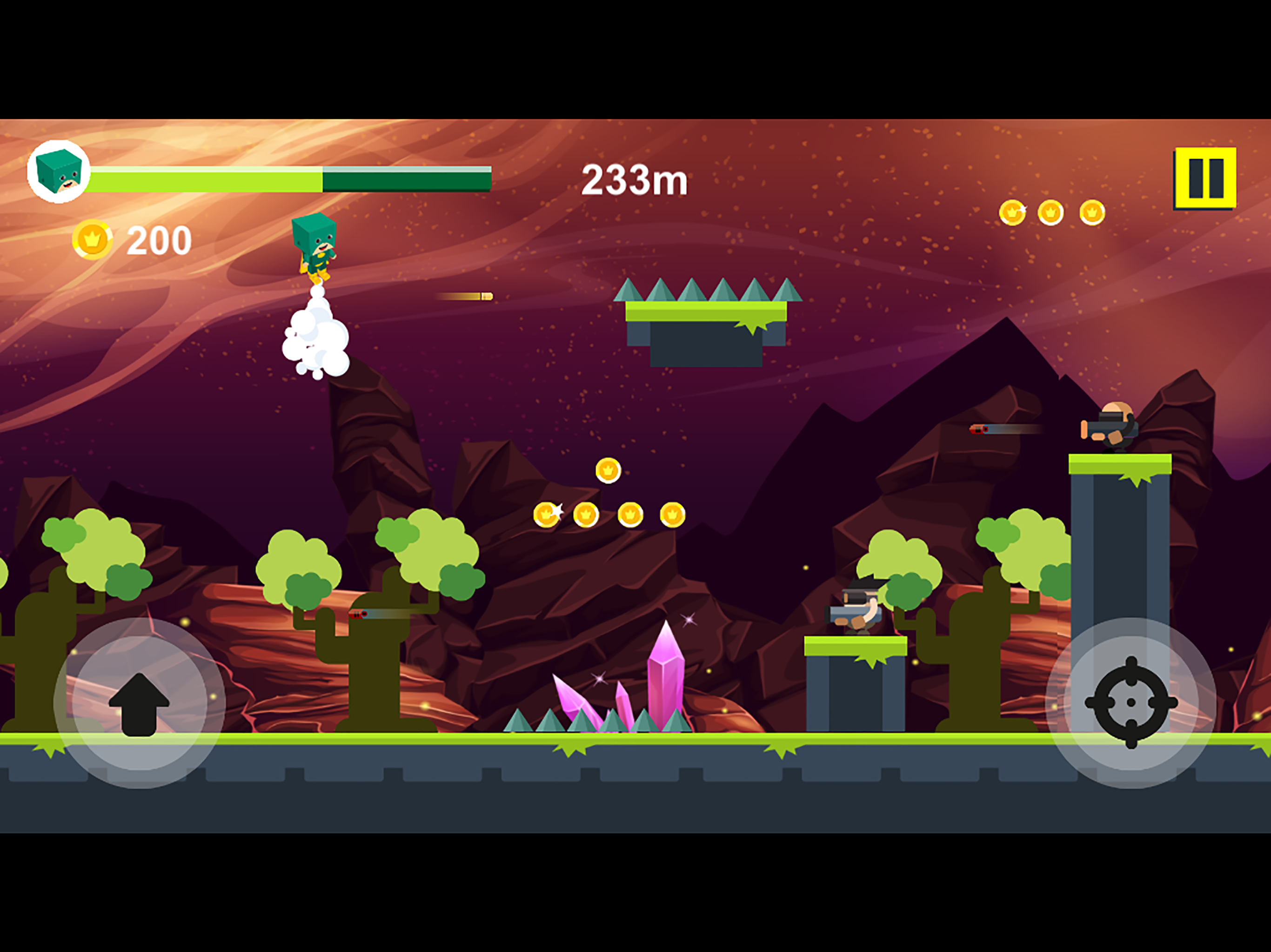 Flying Superhero - New Shooting Adventure Games