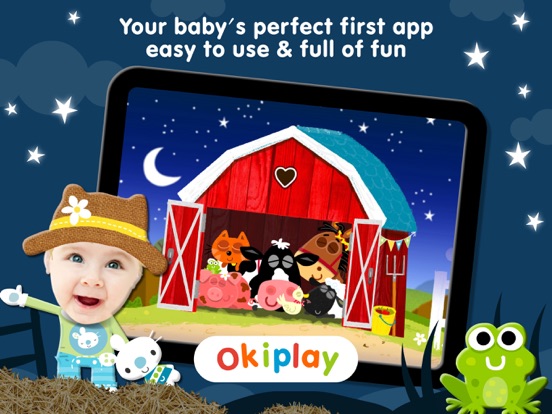Peek a Boo Farm Animals Sounds iPad screenshot 5 - Games app