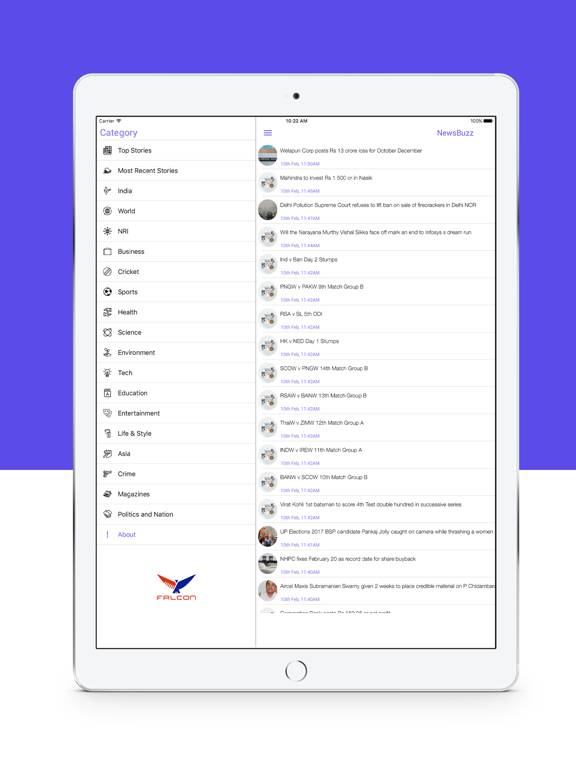 Screenshot #6 pour NewsBuzz - Get detailed news from India & World