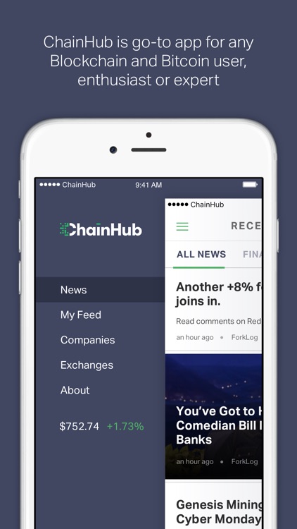 ChainHub — Blockchain and Bitcoin News Aggregator screenshot-3
