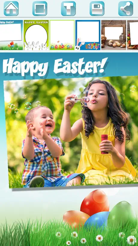 Happy Easter - Photo Frames