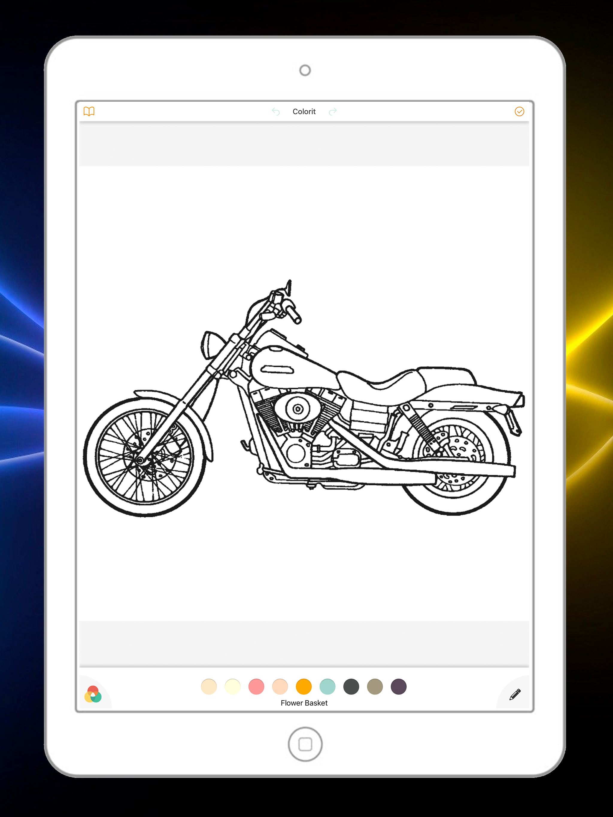 Motorcycle Racing Coloring Book For Kids screenshot 10