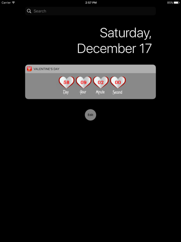 Valentine's Day Countdown screenshot 3
